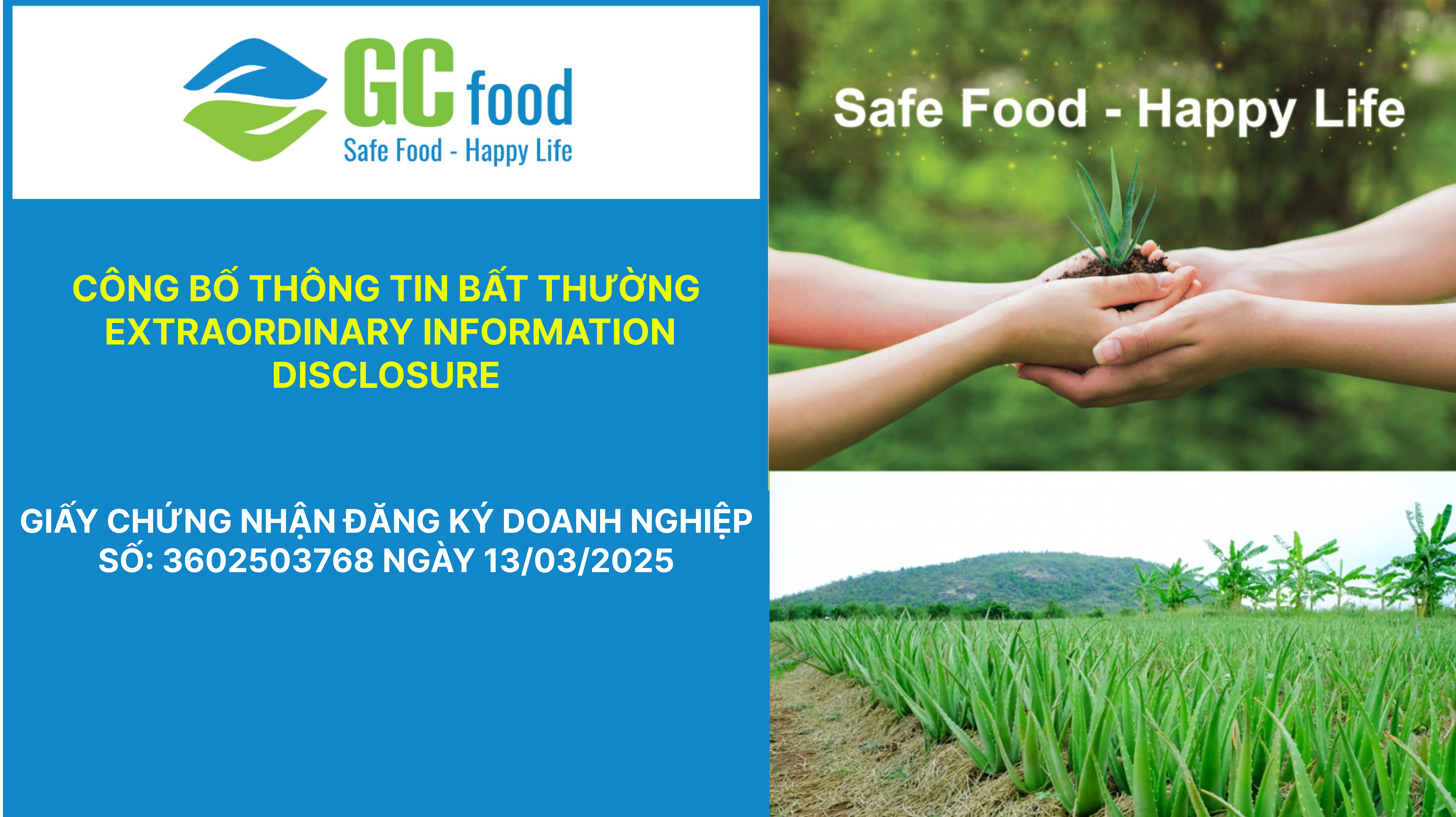 Thông báo thay đổi Giấy chứng nhận đăng ký doanh nghiệp