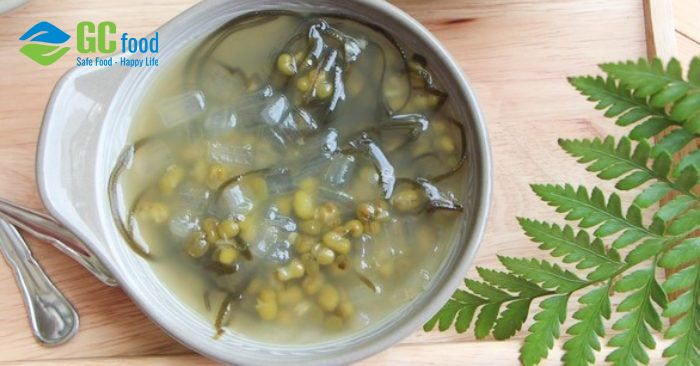 How to cook cooling mung bean, seaweed, and aloe vera dessert