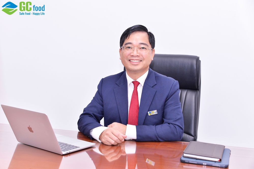 Ông Nguyễn Văn Thứ - Chủ tịch HĐQT chia sẻ về lý tưởng “tạo ra một thế giới hạnh phúc thông qua việc cung cấp chuỗi thực phẩm hạnh phúc”.