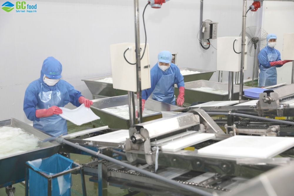Dây chuyền chế biến thực phẩm khép kín của GC Food