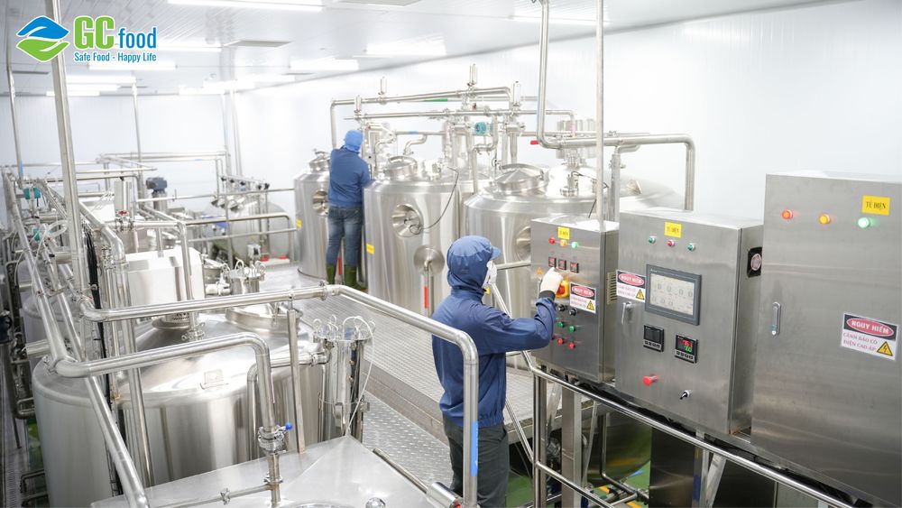 Circular economy-based production line at GC Food.