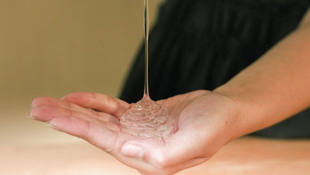 GC Food has already cleaned and filtered this gel, so there’s no green skin mixed in.