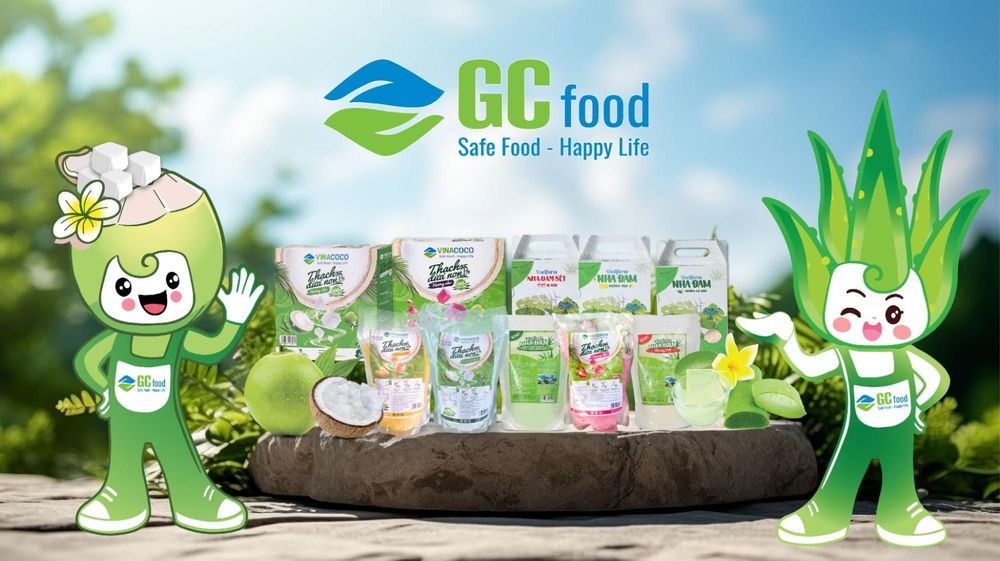 GC Food’s aloe vera and nata de coco are vegan foods with a natural and refreshing flavor.