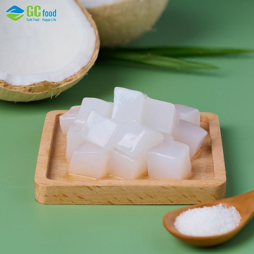 Coconut jelly cubes are an easy and refreshing dessert you can make at home.