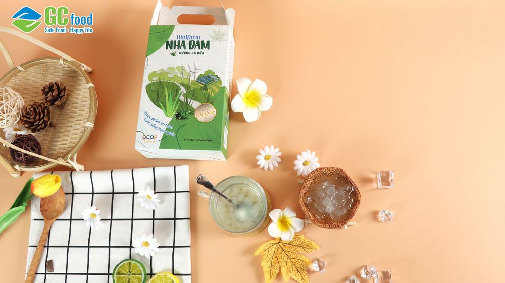 Nhờ có mô hình bao tiêu, các sản phẩm nha đam của GC Food đều có chất lượng đồng nhất. 
