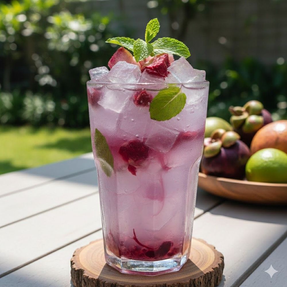 Nguyên liệu và cách làm món này rất đơn giản, chỉ vài bước là có ngay ly trà thơm ngon hấp dẫn. 