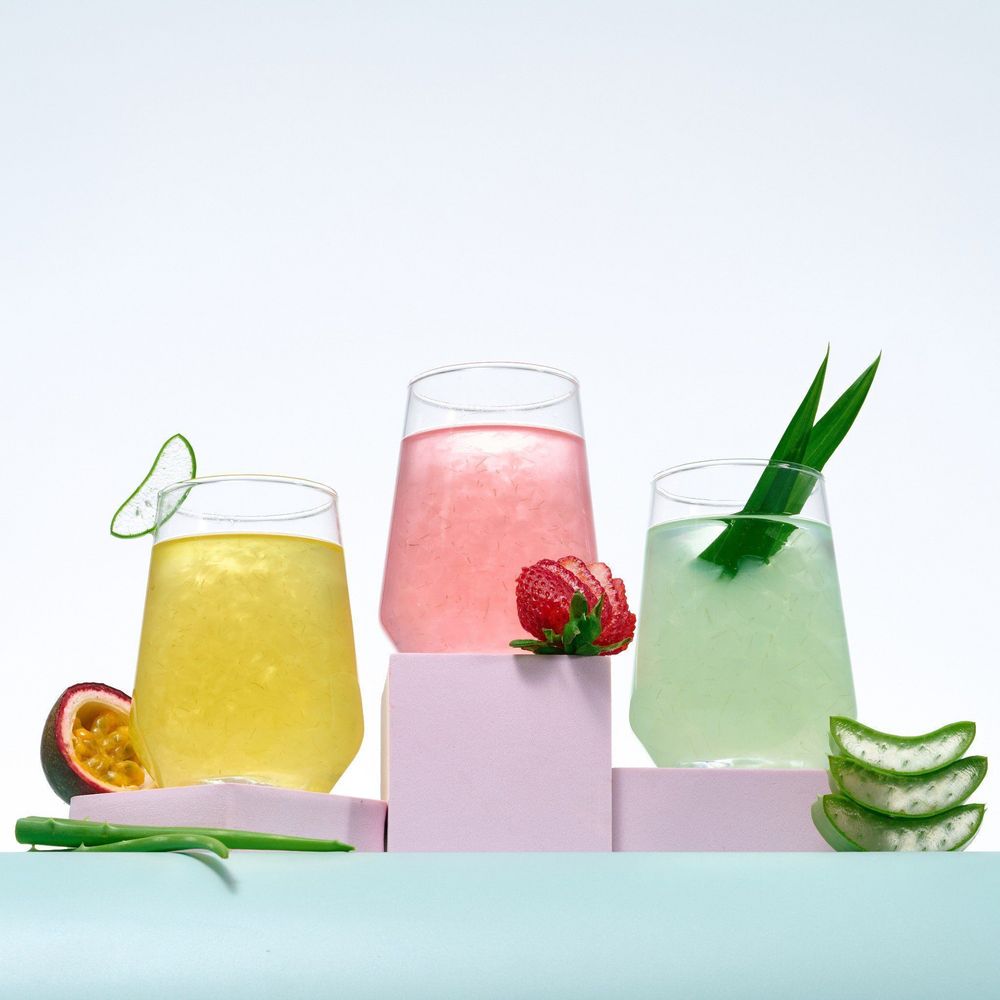 The GC Food aloe vera jelly stands out for its convenience and refreshing flavor, making it easy to combine with various food and beverages.