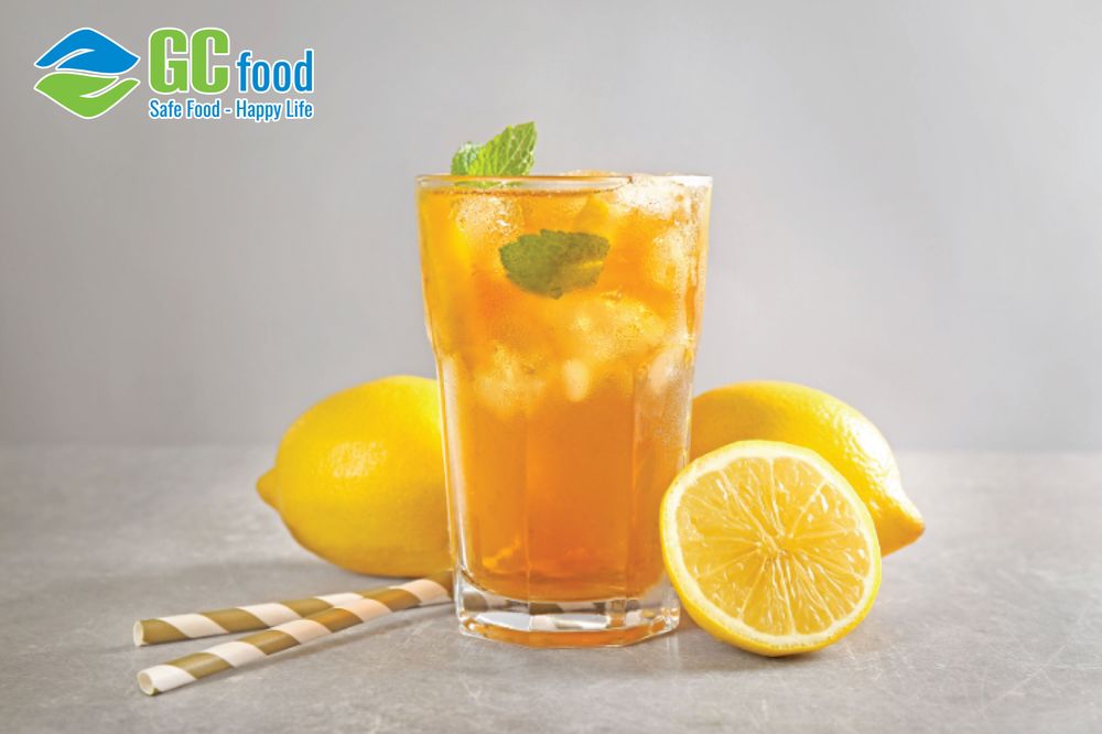 Try this lemon peach tea with aloe vera recipe and craft a delicious, refreshing drink for summer.
