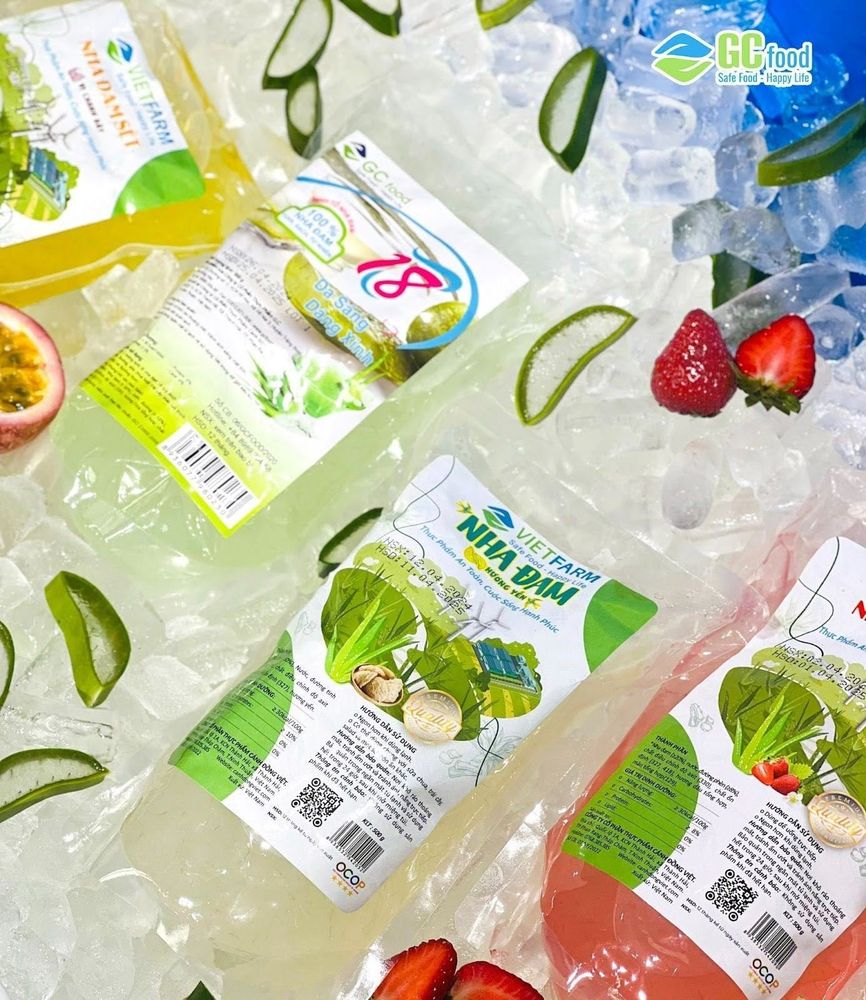 Aloe vera combined with yogurt supports a healthy and balanced digestive system.