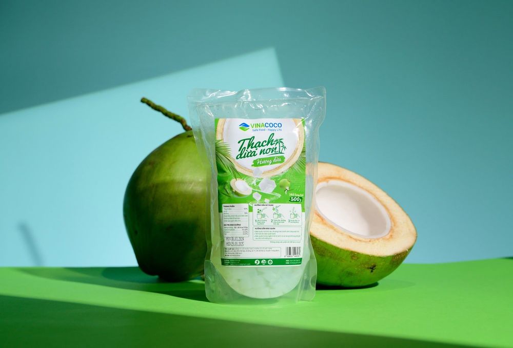 Thạch dừa GC Food là topping lý tưởng cho các loại nước uống được giới trẻ yêu thích hiện nay. 