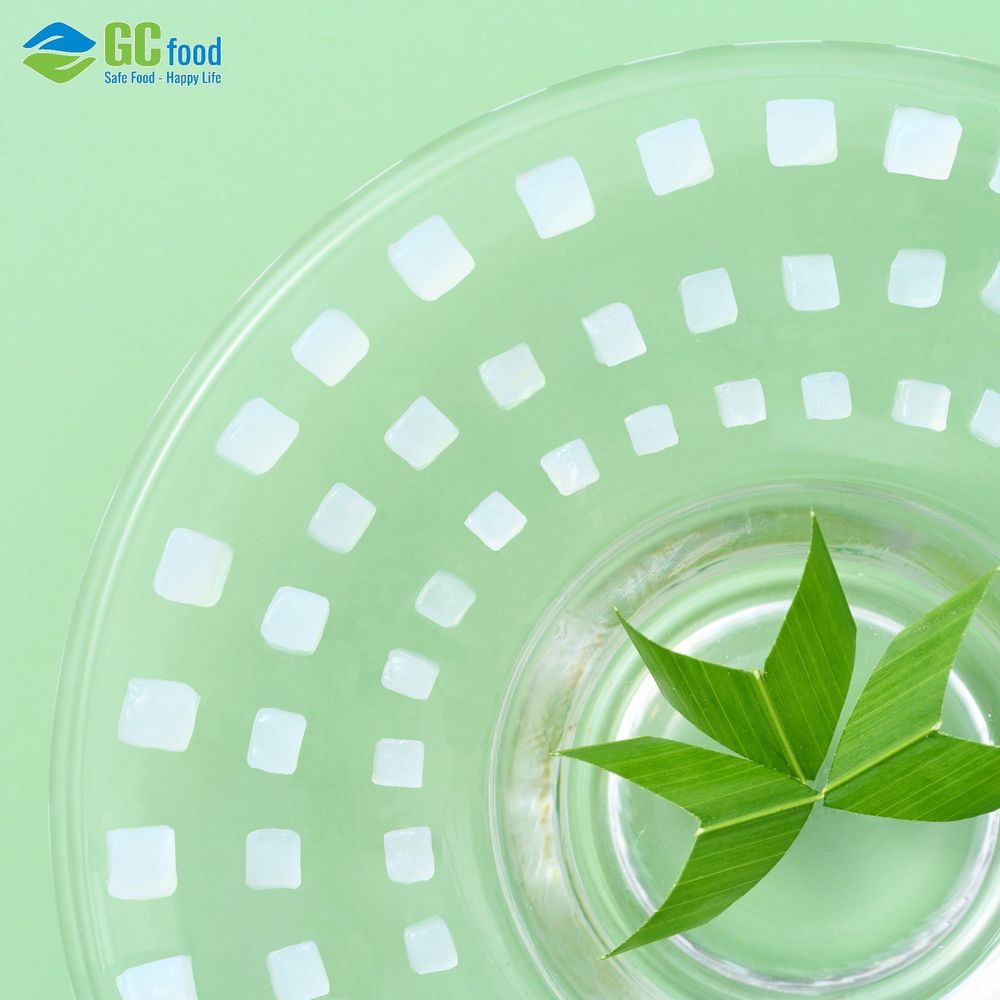 Thạch dừa GC Food giòn dai và thanh mát.