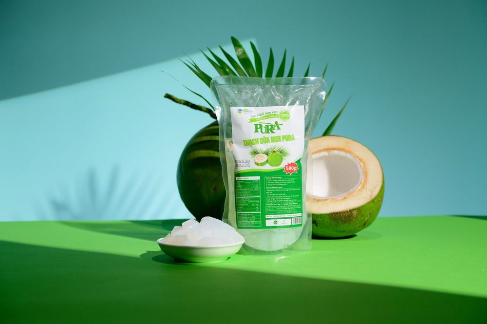 Thạch dừa và nha đam GC Food được các đối tác F&B tin dùng. 