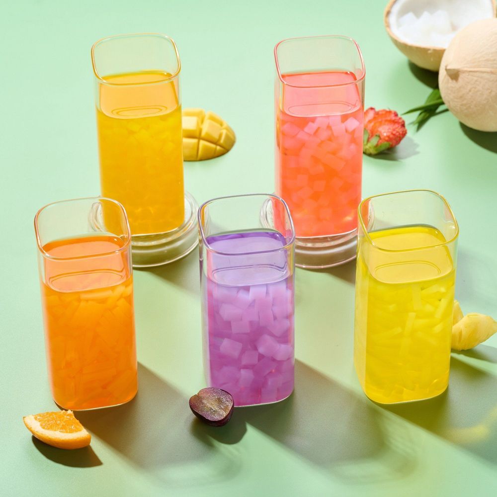 Thạch dừa trái cây GC Food với đa dạng hương vị, hứa hẹn sẽ mang đến những món thức uống thơm ngon, mát lành.