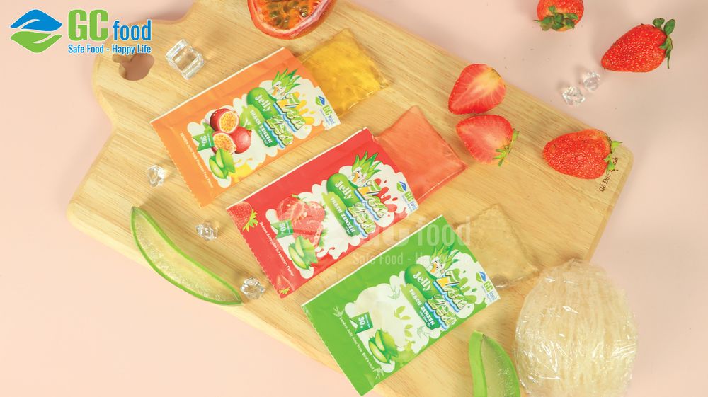 What are the benefits of in vitro? It helps GC Food's aloe vera products become crispier, tastier, and more naturally translucent.
