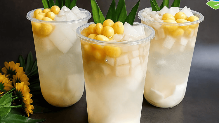 Chia sẻ cách làm nước dừa hạt sen mềm ngon, giải nhiệt cho gia đình