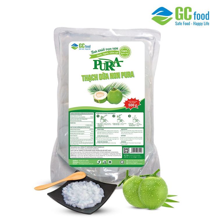 Modern packaging and packing technology help GC Food’s nata de coco packs stay safe, keep their quality, and stay convenient for storage and transport.