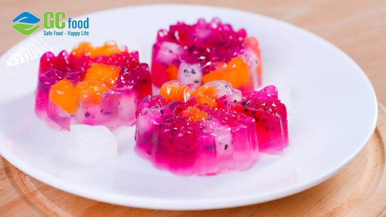 Cách làm thạch dừa hoa quả giòn dai, không tách nước tại nhà