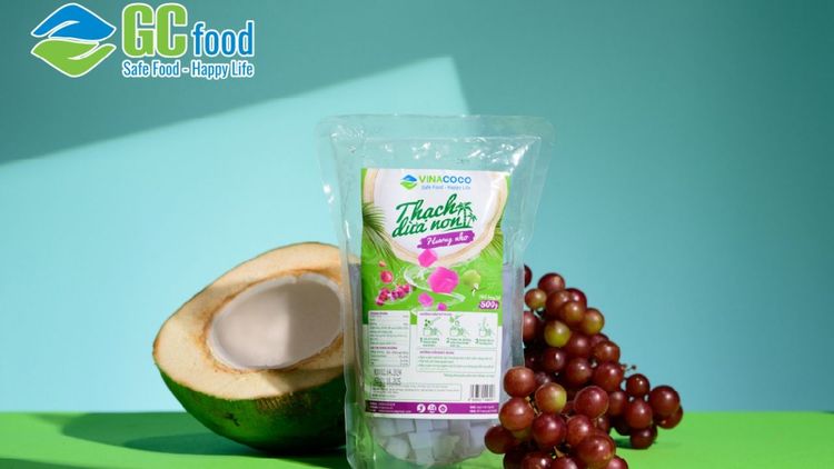 Cách pha chế trà lài đác thơm thạch dừa thanh nhiệt ngày nắng nóng