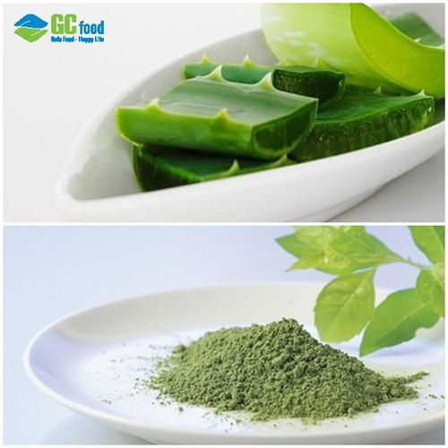 Aloe vera green tea offers many health benefits.

